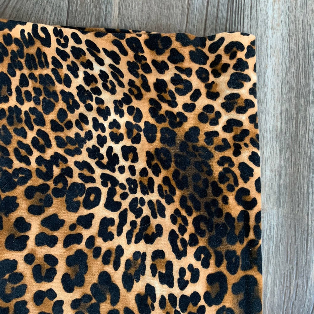 Leopard Peplum Dress - Picture 5 of 6